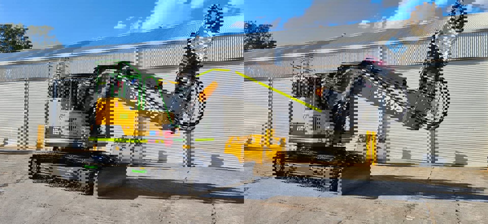 CJD Equipment grinds away for custom excavation creation