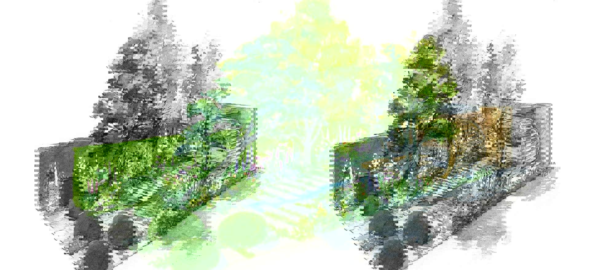 Volvo's Electric Excavator Helps Build the Morgan Stanley Garden at Iconic RHS Chelsea Flower Show