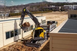 Short Swing Excavator