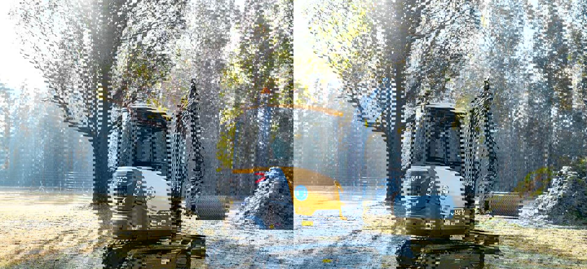 Volvo excavator plays a vital role at Quoll Headquarters