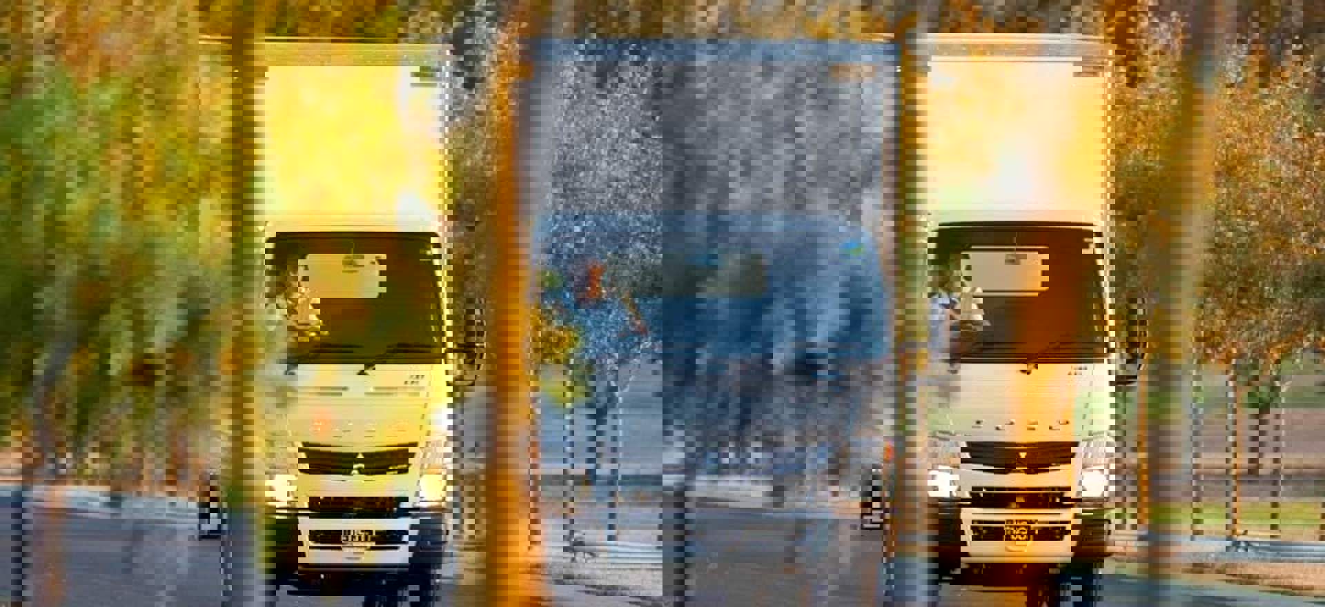 Tasmanian Breakfasts Delivered by Streeflands Fuso Trucks