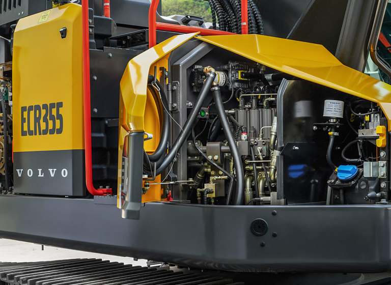 Volvo Ecr355f Excavator Electro Hydraulic 2