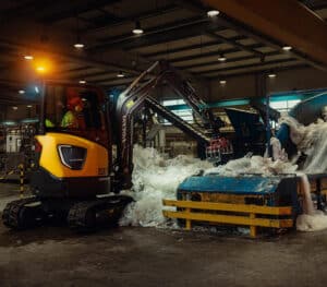 Waste Management Volvo CE ECR25