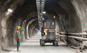 Electric Mini Excavator ECR25 - Volvo electric excavators Australia