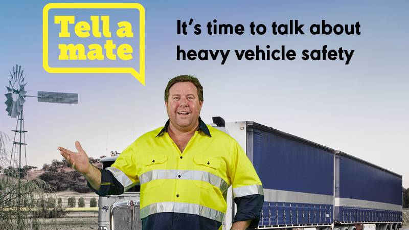 Star Shane Jacobson gets on Board with Trucking's 'Tell a Mate' Campaign 1