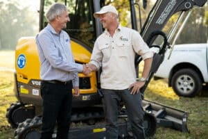Volvo excavator plays a vital role at Quoll Headquarters 2