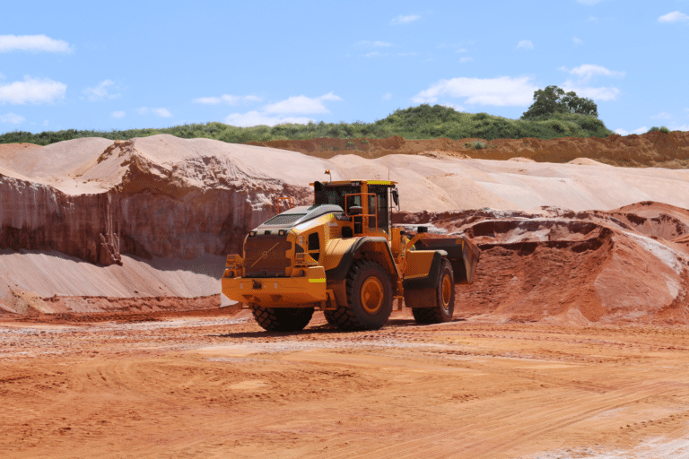 Power and Precision Unleashed: Volvo L180H Wheel Loader in the Sand Quarry 17