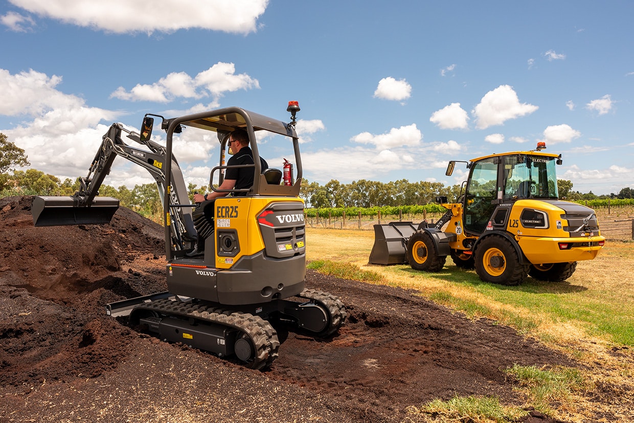 CJD Equipment Launches Volvo Zero-Emission Construction Equipment in Australia, Paving the way for a sustainable future. 1